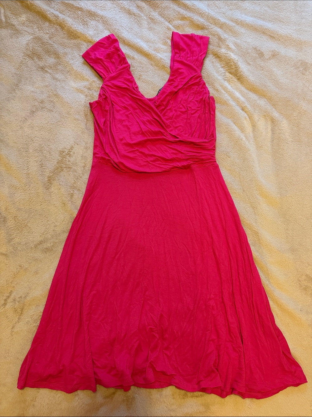 VENUS Bright Fuchsia Sleeveless Dress